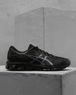 ASICS: Чёрные кроссовки 
