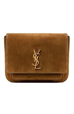 Saint Laurent: Коричневая сумка  Niki