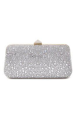 Valentino: Серебристый клатч 