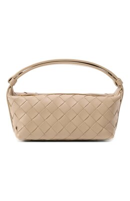 Bottega Veneta: Бежевая сумка 