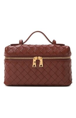 Bottega Veneta: Коричневая сумка 