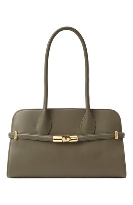 Furla: Сумка цвета хаки 