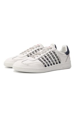 Dsquared2: Белые кеды  Boxer