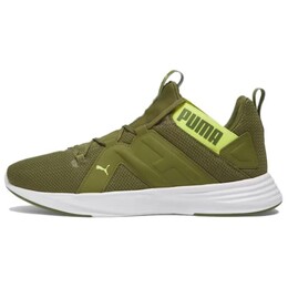 PUMA: Зелёные кроссовки  Training
