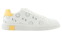 Armani Exchange: Белые кеды 