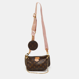 Louis Vuitton: Розовая сумка  Pochette Accessoires
