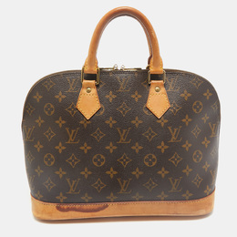 Louis Vuitton: Коричневая сумка 