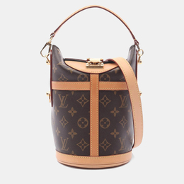 Louis Vuitton: Коричневая сумка 