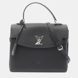 Louis Vuitton: Чёрная сумка на руку 