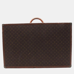 Louis Vuitton: Коричневая сумка 
