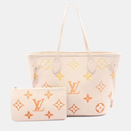 Louis Vuitton: Чёрная сумка  Neverfull MM