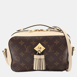 Louis Vuitton: Коричневая сумка 