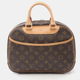 Louis Vuitton: Коричневая сумка 