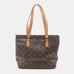 Louis Vuitton: Коричневая сумка 