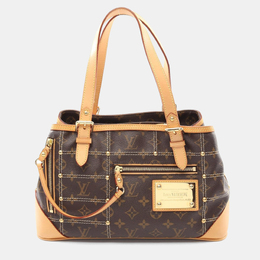 Louis Vuitton: Коричневая сумка 