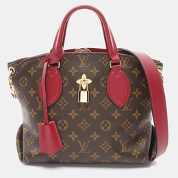 Louis Vuitton: Сумка с цветочным принтом 