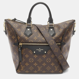 Louis Vuitton: Коричневая сумка 