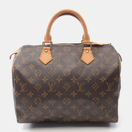 Louis Vuitton: Коричневая сумка на руку  Speedy 30