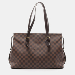Louis Vuitton: Коричневая сумка 