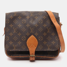 Louis Vuitton: Коричневая сумка 