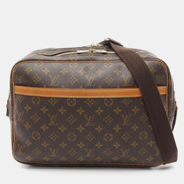 Louis Vuitton: Коричневая сумка 