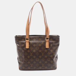 Louis Vuitton: Коричневая сумка 