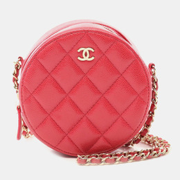 Chanel: Красный клатч 