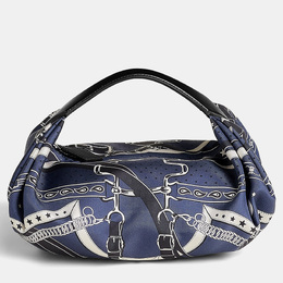 Hermes: Голубая сумка 