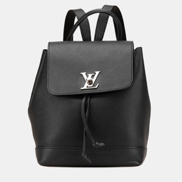 Louis Vuitton: Чёрный рюкзак 