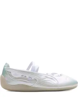 PUMA: Белые кроссовки  Speedcat