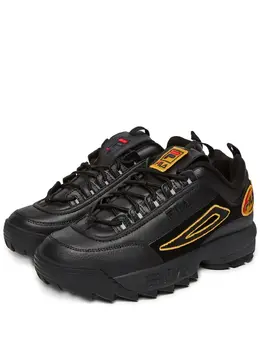 Fila: Чёрные кроссовки  Disruptor 2