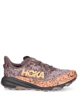 HOKA: Розовые кроссовки 