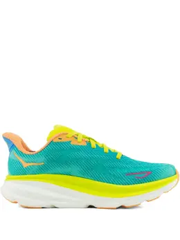 HOKA: Голубые кроссовки 