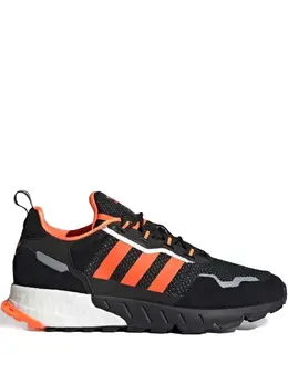 adidas: Чёрные кроссовки  ZX-1K Boost
