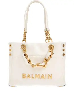 Balmain: Светлая сумка-шоппер  1945 Small