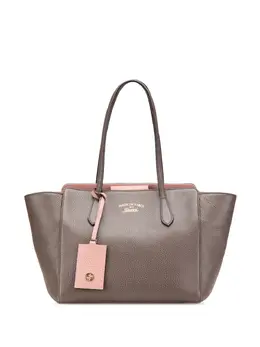 Gucci Pre-Owned: Коричневая сумка-шоппер 