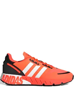 adidas: Белые кроссовки  ZX-1K Boost