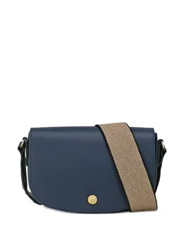 Longchamp: Синяя сумка 