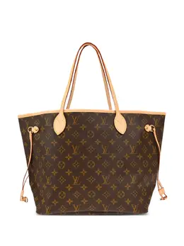 Louis Vuitton Pre-Owned: Коричневая сумка-шоппер 