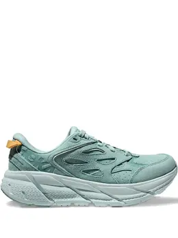 HOKA: Голубые кроссовки 