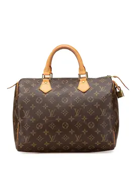 Louis Vuitton Pre-Owned: Коричневая сумка 