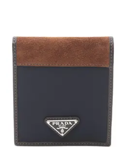 Prada Pre-Owned: Синий кошелёк 