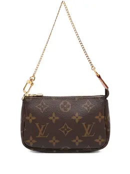 Louis Vuitton Pre-Owned: Коричневая сумка 