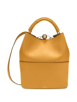 Furla: Жёлтая сумка 