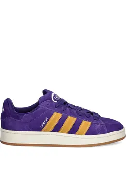 adidas: Фиолетовые кроссовки  Campus