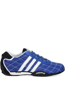 adidas: Голубые кроссовки 