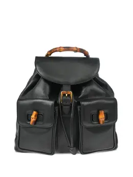 Gucci Pre-Owned: Чёрный рюкзак 