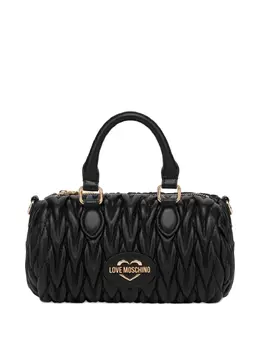 Love Moschino: Чёрная сумка-шоппер 