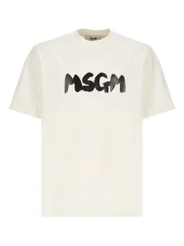 MSGM: Футболка с принтом 