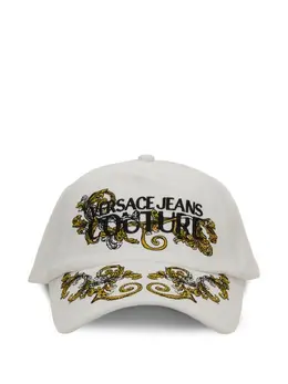 Versace Jeans Couture: Белая кепка 